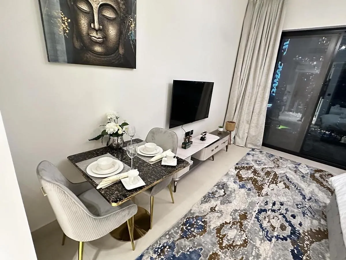 Apartment Binghatti Canal Suite , Smart Home New Brand,Kings Dubai United Arab Emirates
